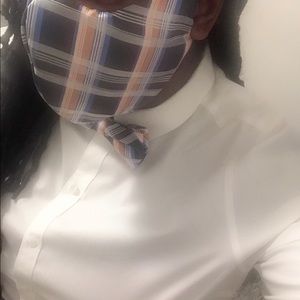 Face cover with matching bow tie and/or tie!